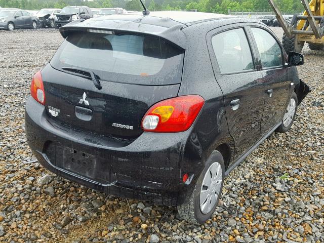 ML32A3HJ7FH031263 - 2015 MITSUBISHI MIRAGE DE BLACK photo 4