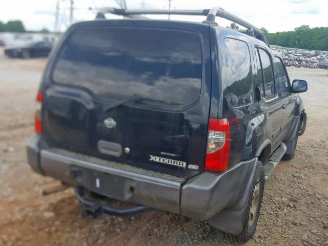 5N1ED28Y5YC602740 - 2000 NISSAN XTERRA XE BLACK photo 4