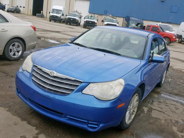 1C3LC56KX8N254571 - 2008 CHRYSLER SEBRING TO BLUE photo 2