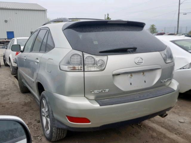 JTJHW31U560018262 - 2006 LEXUS RX 400 SILVER photo 3