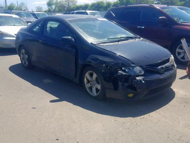 2HGFG12958H544476 - 2008 HONDA CIVIC EXL BLACK photo 1