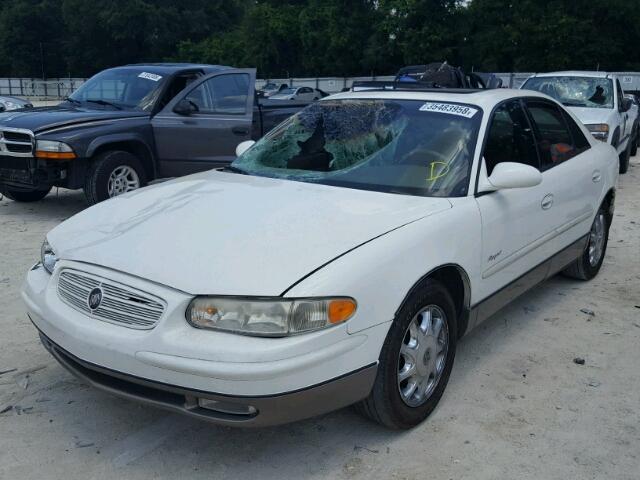 2G4WB55K611332683 - 2001 BUICK REGAL LS WHITE photo 2