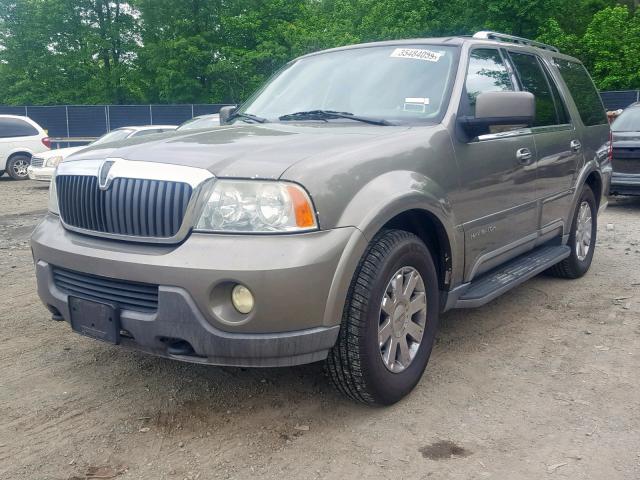 5LMFU27R94LJ05292 - 2004 LINCOLN NAVIGATOR TAN photo 2