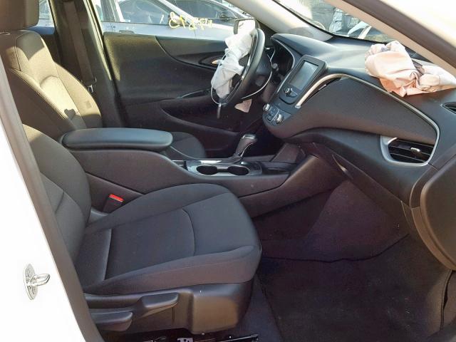 1G1ZB5ST7JF181238 - 2018 CHEVROLET MALIBU LS WHITE photo 5