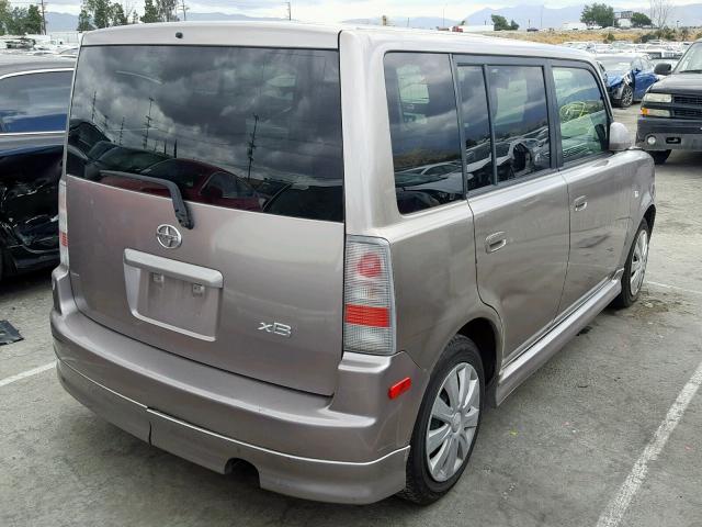 JTLKT324040135068 - 2004 TOYOTA SCION XB 金色 照片 4