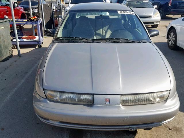 1G8ZH5282VZ177582 - 1997 SATURN SL1 GRAY photo 9