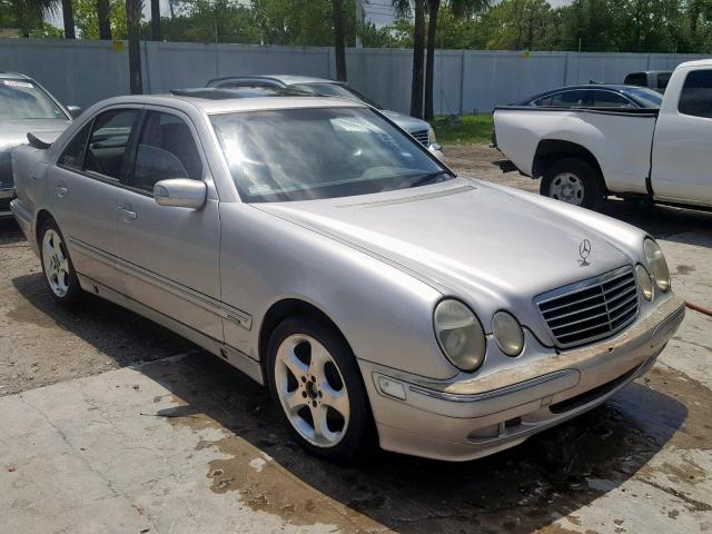 WDBJF65J12B491787 - 2002 MERCEDES-BENZ E 320 SILVER photo 1