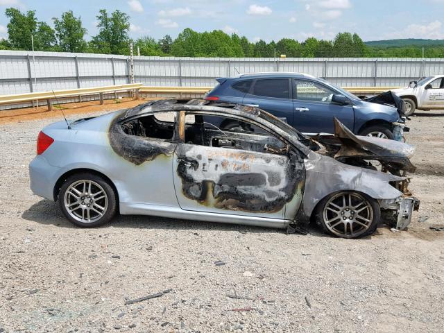 JTKDE177360122722 - 2006 TOYOTA SCION TC BLUE photo 9