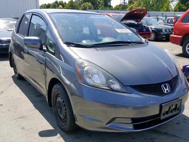 JHMGE8H30CC029447 - 2012 HONDA FIT GRAY photo 1