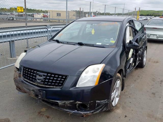 3N1AB61E29L671121 - 2009 NISSAN SENTRA 2.0 BLACK photo 2