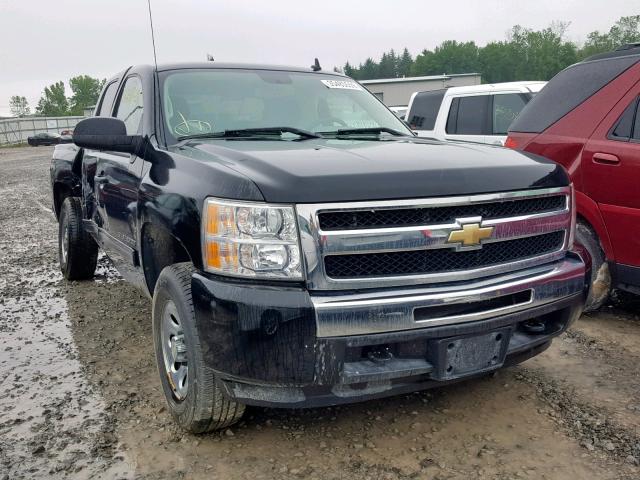 1GCSKREA0AZ274627 - 2010 CHEVROLET SILVERADO BLACK photo 1