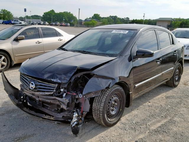 3N1AB6AP8CL777842 - 2012 NISSAN SENTRA 2.0 BLACK photo 2