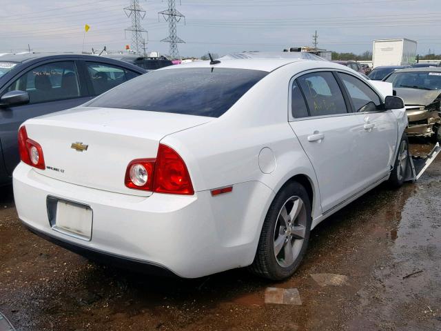 1G1ZC5E11BF172804 - 2011 CHEVROLET MALIBU 1LT WHITE photo 4