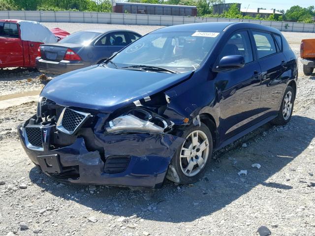 5Y2SP6E02AZ412319 - 2010 PONTIAC VIBE Mavi foto 2