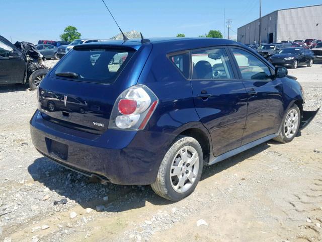 5Y2SP6E02AZ412319 - 2010 PONTIAC VIBE Mavi foto 4