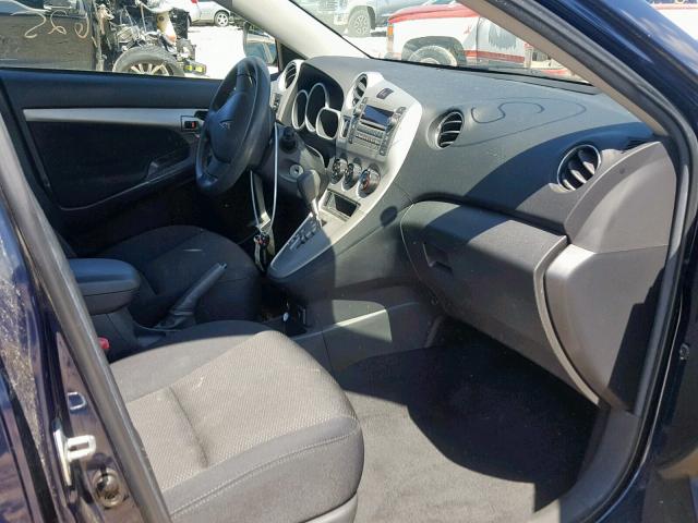 5Y2SP6E02AZ412319 - 2010 PONTIAC VIBE Mavi foto 5