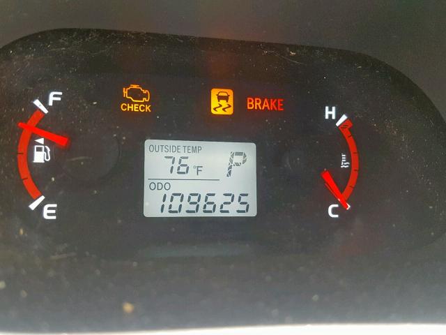 5Y2SP6E02AZ412319 - 2010 PONTIAC VIBE Mavi foto 8