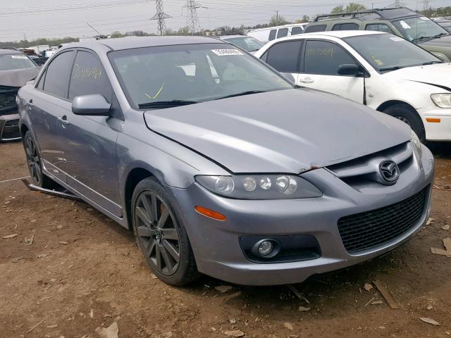 JM1GG12L061100416 - 2006 MAZDA SPEED 6 GRAY photo 1