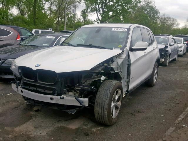 5UXWX5C56BL715052 - 2011 BMW X3 XDRIVE2 WHITE photo 2