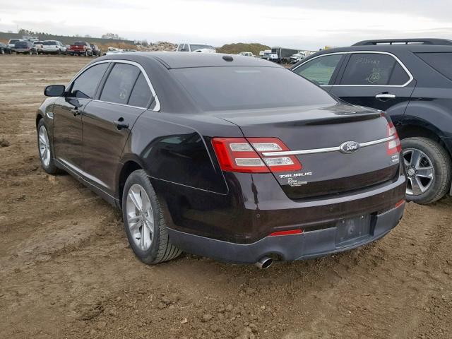 1FAHP2E95DG164686 - 2013 FORD TAURUS SEL BROWN photo 3