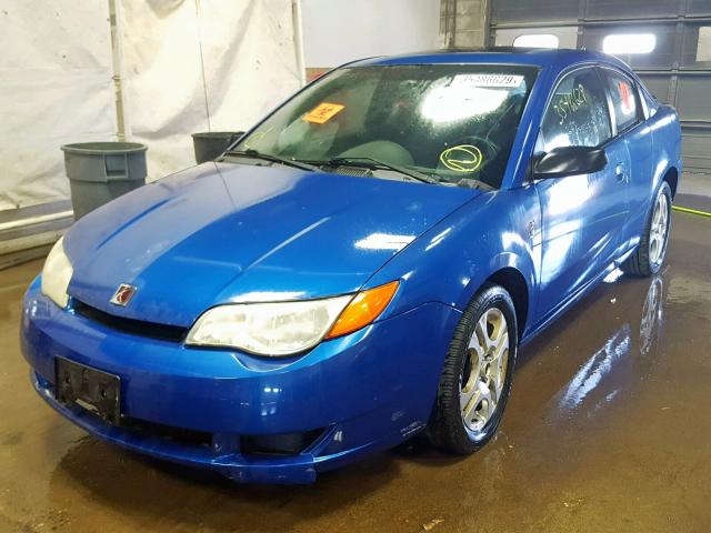 1G8AM12F64Z172044 - 2004 SATURN ION LEVEL BLUE photo 2