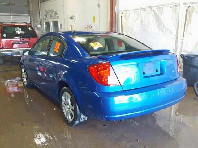 1G8AM12F64Z172044 - 2004 SATURN ION LEVEL BLUE photo 3