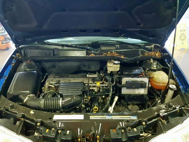 1G8AM12F64Z172044 - 2004 SATURN ION LEVEL BLUE photo 7