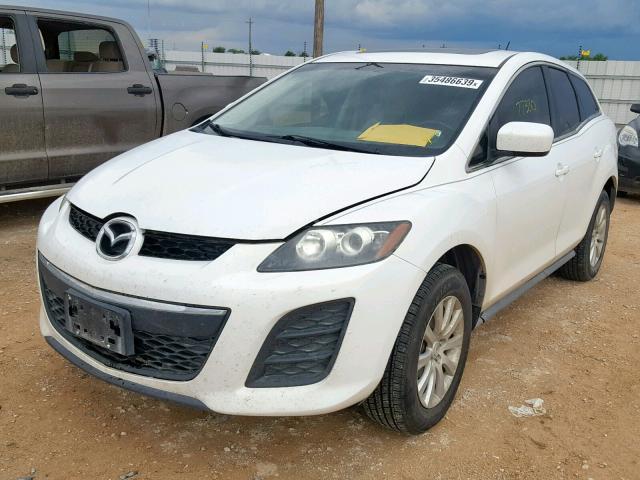 JM3ER2W5XA0337763 - 2010 MAZDA CX-7 WHITE photo 2