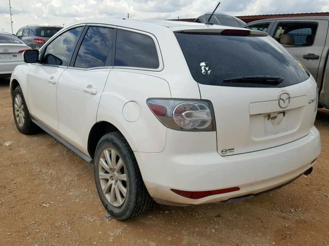 JM3ER2W5XA0337763 - 2010 MAZDA CX-7 WHITE photo 3