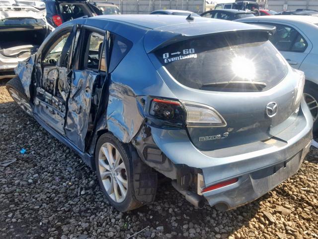 JM1BL1H50A1221485 - 2010 MAZDA 3 S BLUE photo 3