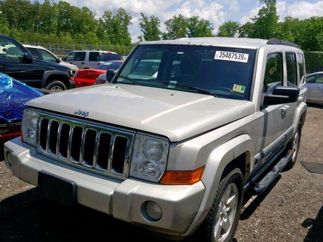 1J8HH48K78C180475 - 2008 JEEP COMMANDER GOLD photo 2
