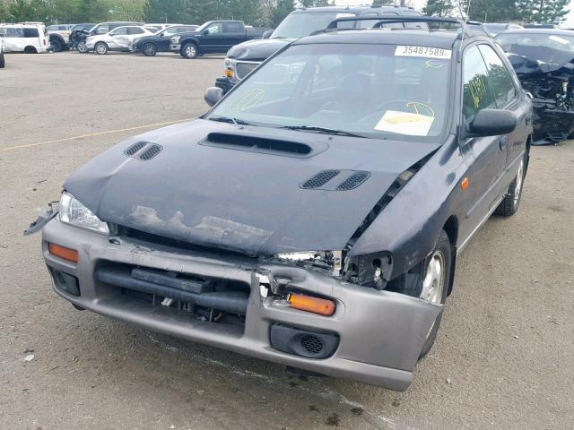 JF1GF4853XG812565 - 1999 SUBARU IMPREZA OU BLACK photo 2