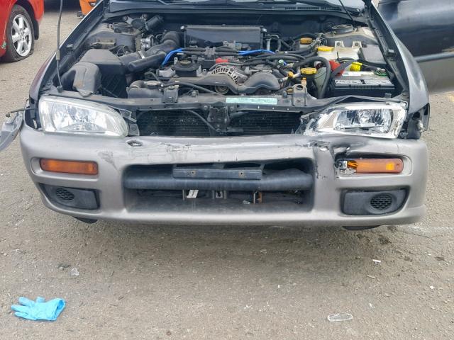 JF1GF4853XG812565 - 1999 SUBARU IMPREZA OU BLACK photo 9