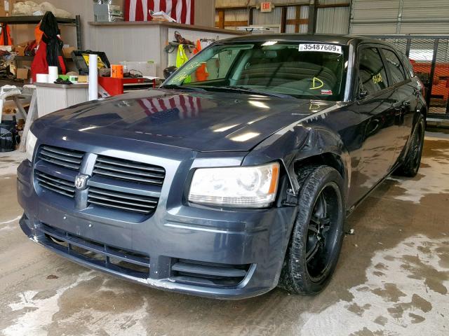 2D4FV47T48H177728 - 2008 DODGE MAGNUM GRAY photo 2