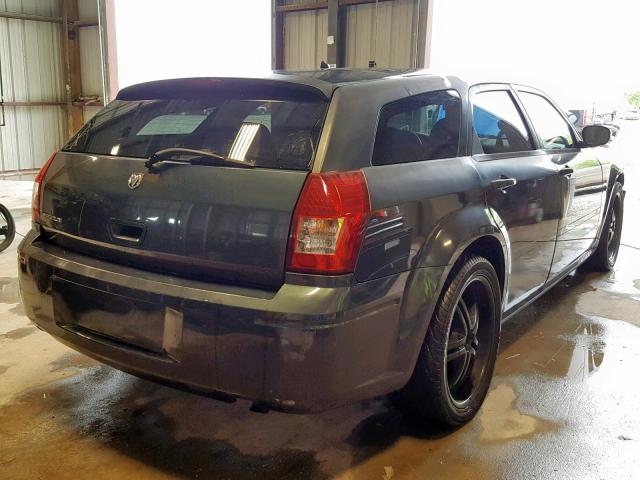 2D4FV47T48H177728 - 2008 DODGE MAGNUM GRAY photo 4