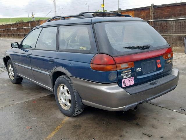 4S3BG6854T7373111 - 1996 SUBARU LEGACY OUT GREEN photo 3