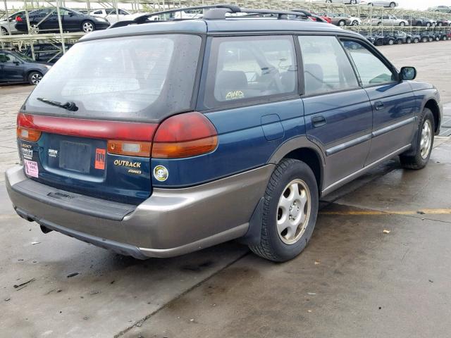 4S3BG6854T7373111 - 1996 SUBARU LEGACY OUT GREEN photo 4