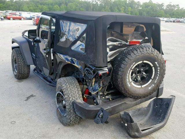 1C4AJWAG6GL258094 - 2016 JEEP WRANGLER S BLACK photo 3