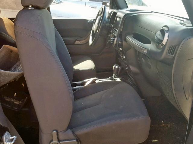 1C4AJWAG6GL258094 - 2016 JEEP WRANGLER S BLACK photo 5