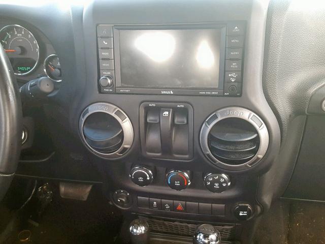 1C4AJWAG6GL258094 - 2016 JEEP WRANGLER S BLACK photo 9