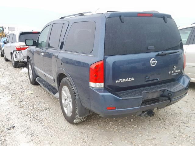 5N1BA0NF4DN605954 - 2013 NISSAN ARMADA PLA BLUE photo 3