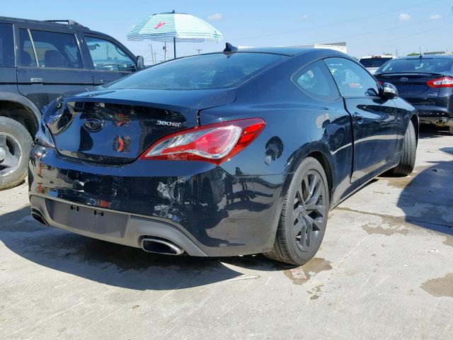 KMHHT6KJ4GU136729 - 2016 HYUNDAI GENESIS CO BLACK photo 4