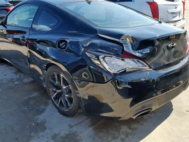 KMHHT6KJ4GU136729 - 2016 HYUNDAI GENESIS CO BLACK photo 9