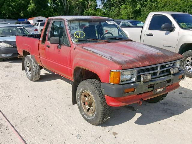 JT4RN67S4H5070120 - 1987 TOYOTA PICKUP XTR RED photo 1