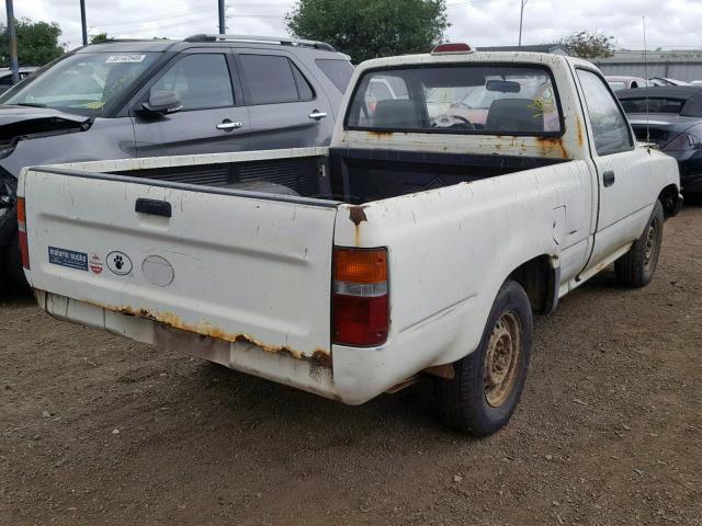 JT4RN81A9R5182702 - 1994 TOYOTA PICKUP 1/2 WHITE photo 4