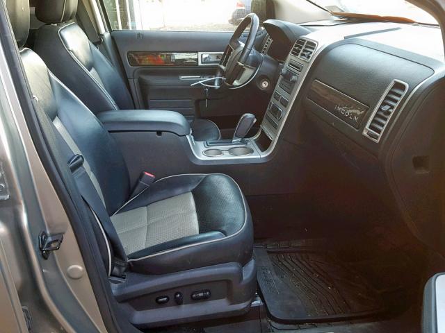 2LMDU88CX8BJ35905 - 2008 LINCOLN MKX SILVER photo 5