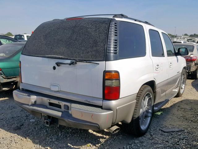 1GKEK63U24J239278 - 2004 GMC YUKON DENA WHITE photo 4