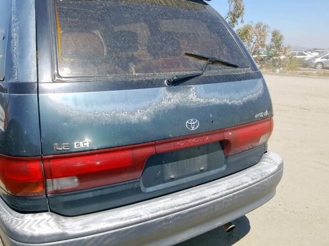 JT3GK13M2V1262802 - 1997 TOYOTA PREVIA LE GREEN photo 9