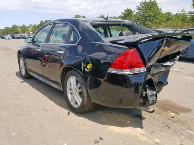 2G1WC5E30G1113424 - 2016 CHEVROLET IMPALA LIM BLACK photo 3