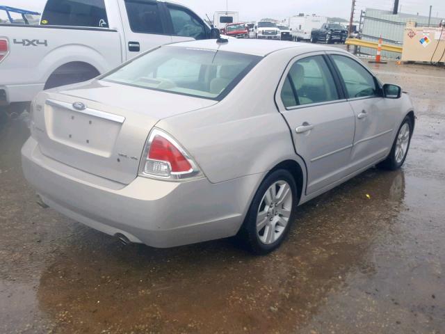 3FAHP08199R183493 - 2009 FORD FUSION SEL GOLD photo 4